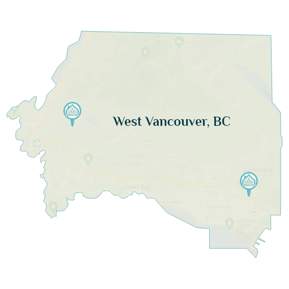 cleaning services west vancouver map